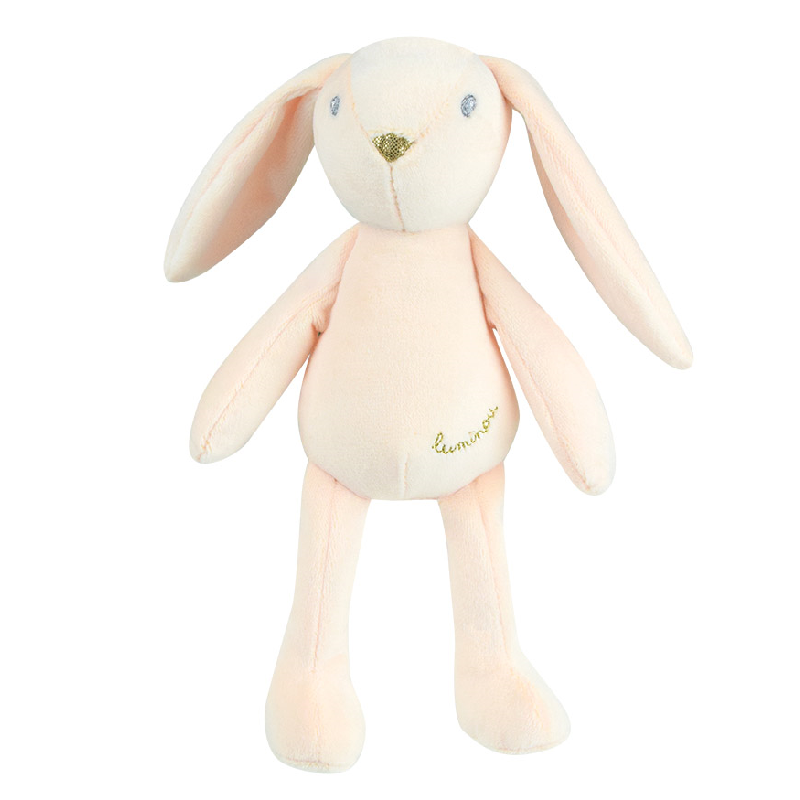  - luminou - peluche luminescente lapin pêche 20 cm 